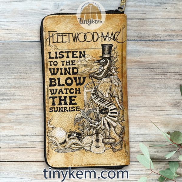 Fleetwood Mac Zip Around Wallet