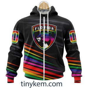 Florida Panthers With LGBT Pride Design Tshirt Hoodie Sweatshirt2B2 xh4Xa