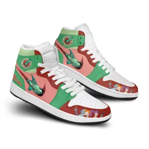 Futurama Air Jordan 1 High Top Shoes2B3 DAWoq