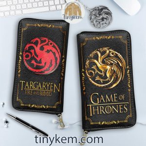 Game Of Thrones Targaryen Zip Around Wallet