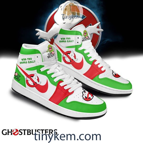 Ghostbuster Air Jordan 1 High Top Shoes