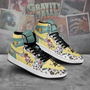 Gravity Falls Air Jordan 1 High Top Shoes