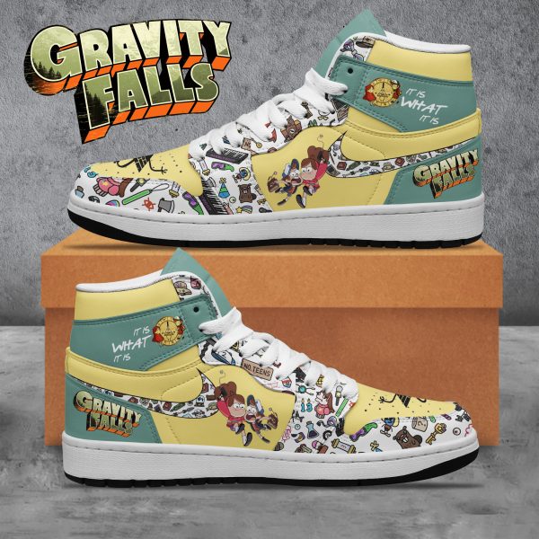 Gravity Falls Air Jordan 1 High Top Shoes