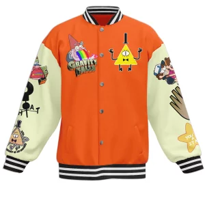 Gravity Falls Baseball Jacket: Remember Trust No One