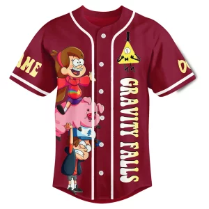 Gravity Falls Customized Baseball Jersey2B2 SmYZx