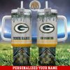 Detroit Lions Personalized 40Oz Tumbler With Glitter Printed Style