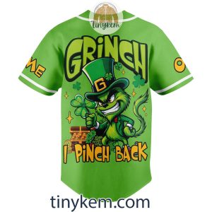 Grinch Patrick Day Customized Baseball Jersey2B3 FmiYH