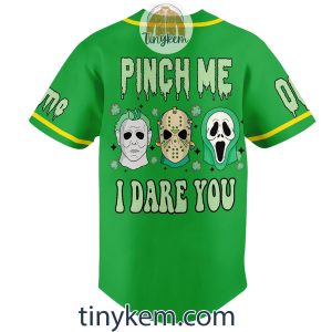 Horror Patrick Day Customized Baseball Jersey Pinch Me I Dare You2B3 CTqJa