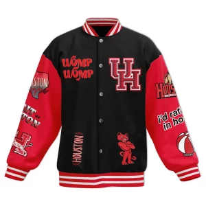 Houston Cougars Baseball Jacket Coogs House2B2 EWKRu