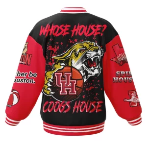 Houston Cougars Baseball Jacket Coogs House2B3 CZtqX