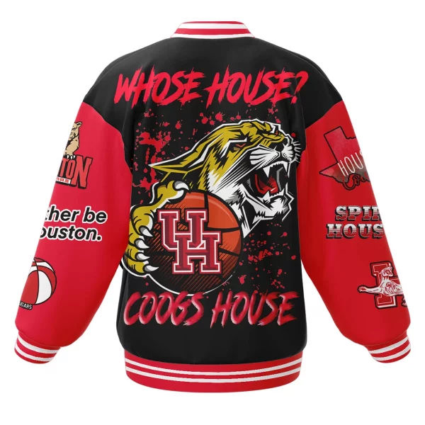 Houston Cougars Baseball Jacket: Coogs House