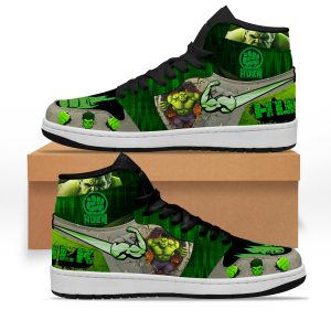 Hulk Air Jordan 1 High Top Shoes2B4 x77I2