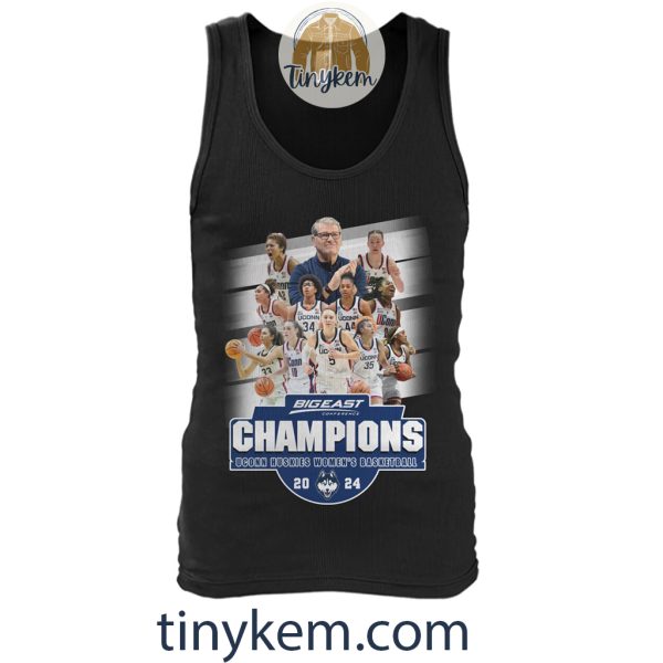 Huskies Women’s Basketball Champions 2024 Bigeast Tshirt