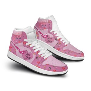 I Love Lucy Air Jordan 1 High Top Shoes2B3 mOZjh