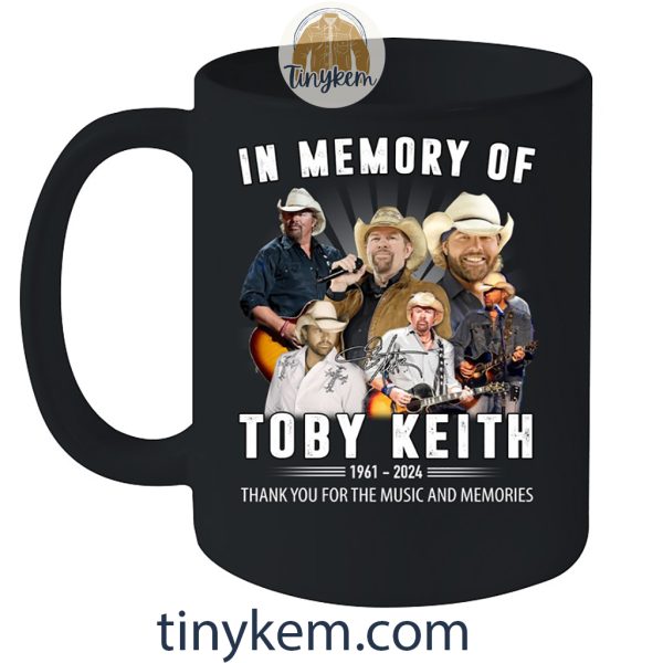 In Memory Of Toby Keith 1961 – 2024 Shirt