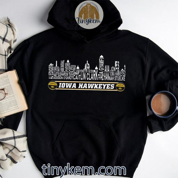 Iowa Hawkeyes Basketball Roster 2024 Tshirt