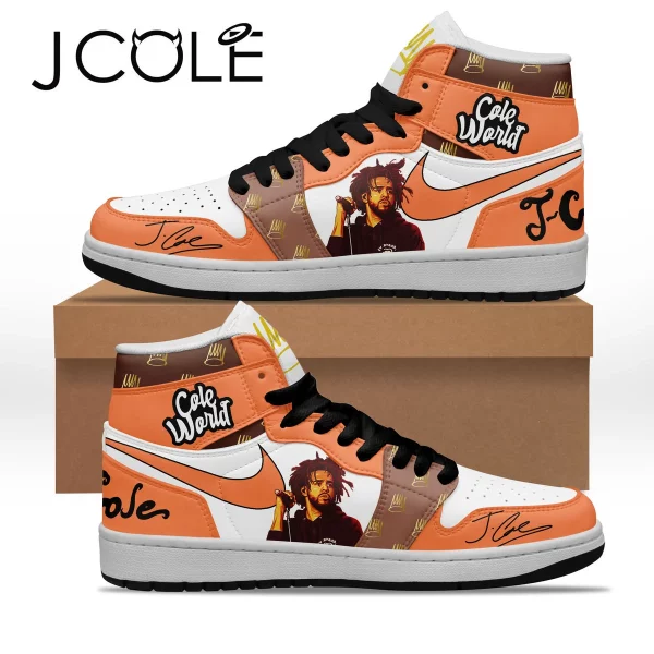 J.Cole Air Jordan 1 High Top Shoes