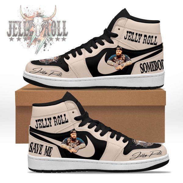 Jelly Roll Air Jordan 1 High Top Shoes