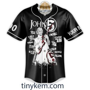 John 5 Tour Customized Baseball Jersey2B2 7wQGC