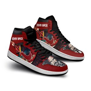 John Wick Air Jordan 1 High Top Shoes2B2 2r3Sx