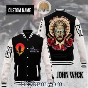 John Wick Baba Yaga Customized Baseball Jacket