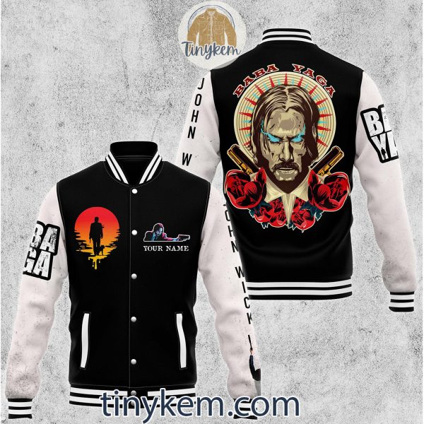 John Wick Baba Yaga Customized Baseball Jacket