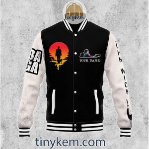 John Wick Baba Yaga Customized Baseball Jacket2B3 ZUVcR