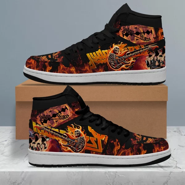 Judas Priest Air Jordan 1 High Top Shoes