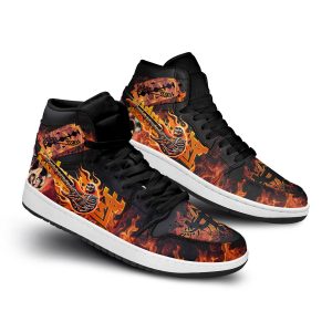 Judas Priest Air Jordan 1 High Top Shoes2B3 E9prZ