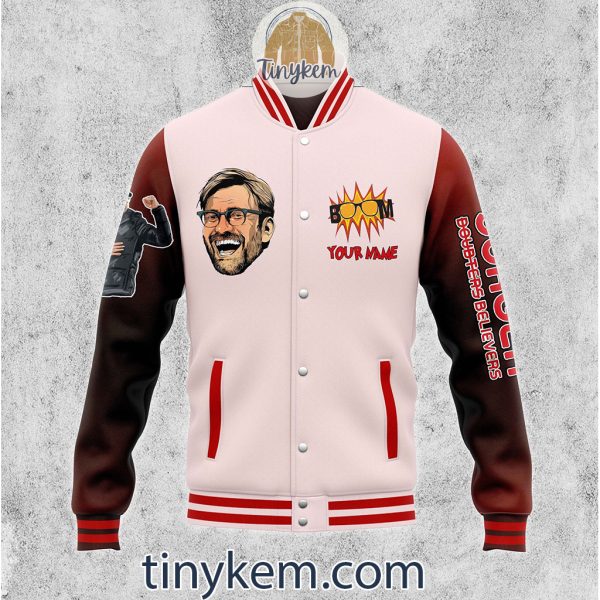 Jurgen Klopp Customized Baseball Jacket