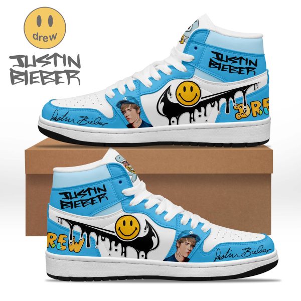 Justin Bieber Air Jordan 1 High Top Shoes