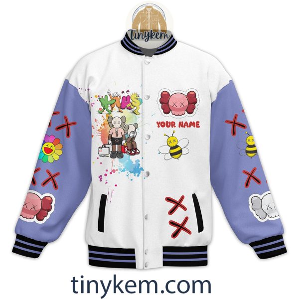 KAWS Customized Baseball Jacket