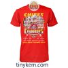 Kansas City Chiefs Super Bowl Back2back Champions Tshirt Two Side Printed
