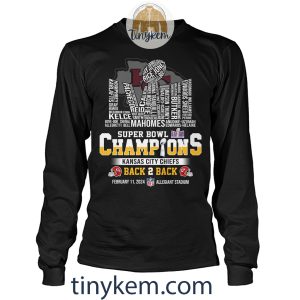 Kansas City Chiefs Super Bowl Back2back Champions Tshirt Two Side Printed2B8 FWeb4