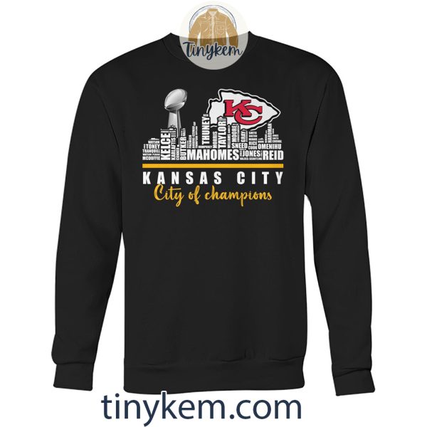 Kansas City Of Champions Tshirt