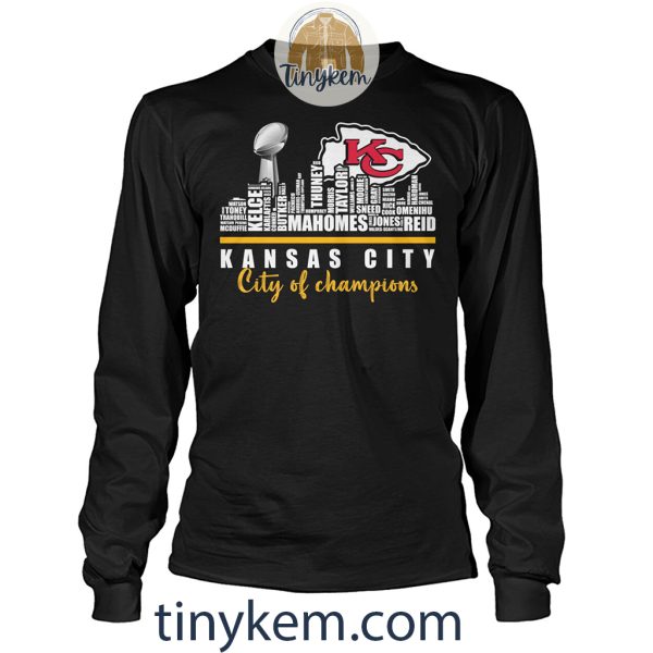 Kansas City Of Champions Tshirt