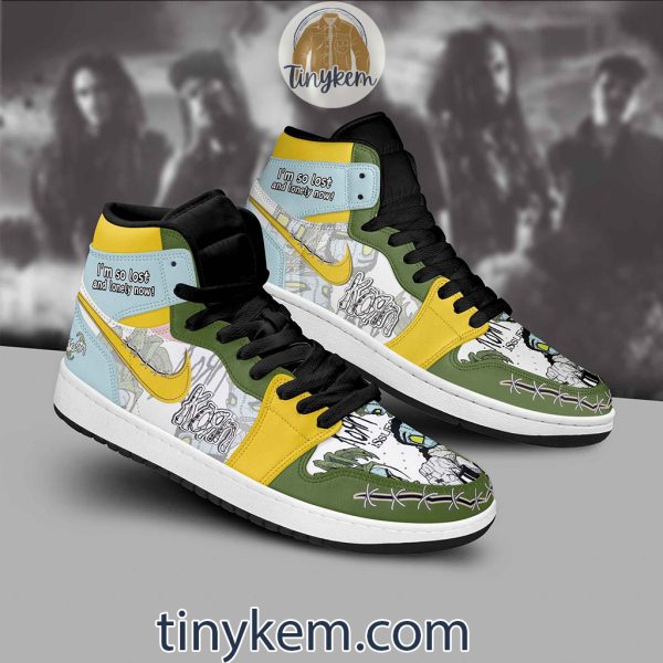 Korn Air Jordan 1 High Top Shoes: I’m So Lost And Lonely Now
