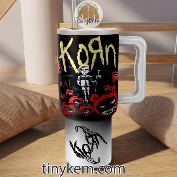 Korn The Nothing Album 40Oz Tumbler