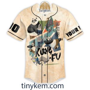 Kungfu Panda 4 Customized Baseball Jersey2B2 HK8dR