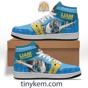 Liam Gallagher Air Jordan 1 High Top Shoes