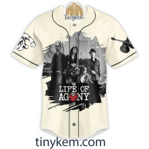 Life of Agony Baseball Jersey2B2 0opeM