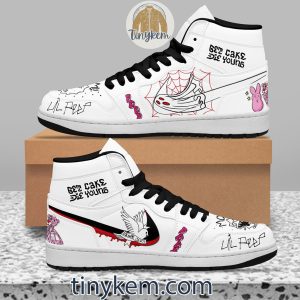 Lil Peep Air Jordan 1 High Top Shoes2B2 rY0Ie