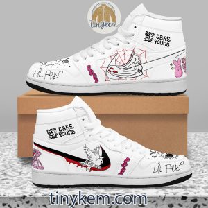 Lil Peep Air Jordan 1 High Top Shoes2B4 XGkC4