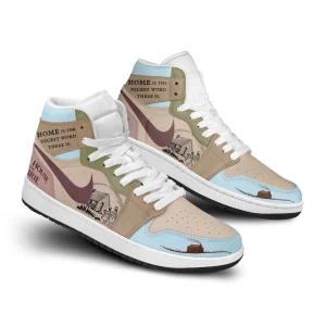 Little House on the Prairie Air Jordan 1 High Top Shoes2B3 B9a2m