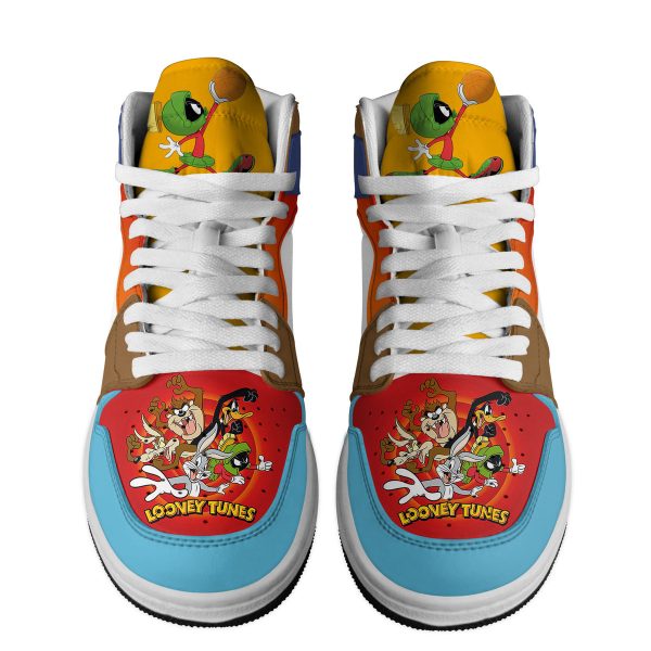 Looney Tunes Custom Name Air Jordan 1 High Top Shoes