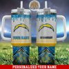Los Angeles Rams Personalized 40Oz Tumbler With Glitter Printed Style