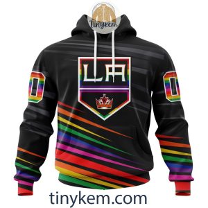 Los Angeles Kings With LGBT Pride Design Tshirt, Hoodie, Sweatshirt