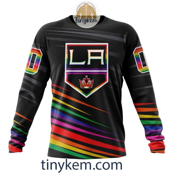 Los Angeles Kings With LGBT Pride Design Tshirt, Hoodie, Sweatshirt