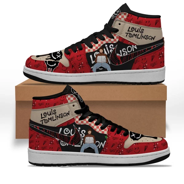 Louis Tomlinson Air Jordan 1 High Top Shoes