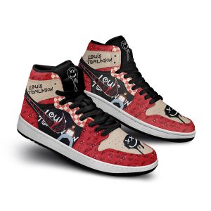 Louis Tomlinson Air Jordan 1 High Top Shoes2B2 4JcaE